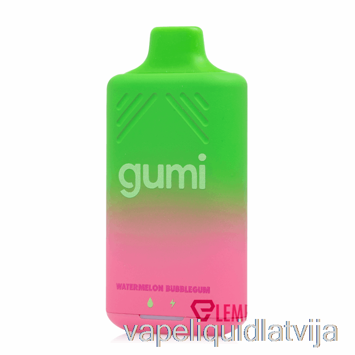 Gumi Bar 8000 Vienreizlietojamais Arbūzs Bubblegum Vape šķidrums